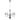 Candelabru, argintiu, 5 becuri E14