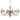 Candelabru, alb vintage, 12 becuri E14