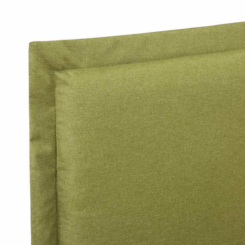 Cadru de pat, verde, 90 x 200 cm, material textil