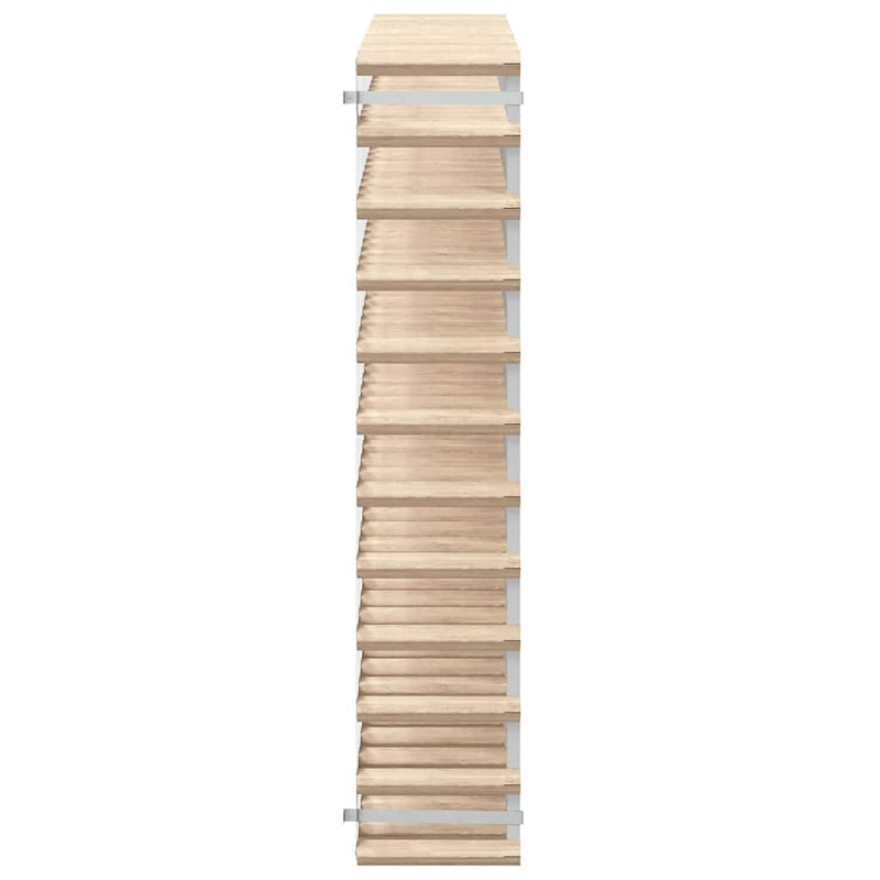 Suport sticle de vin pentru 120 sticle, lemn masiv de pin
