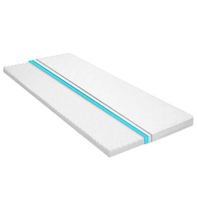 Topper de saltea, profil tip ou cu spumă rece, 6 cm, 120x200 cm