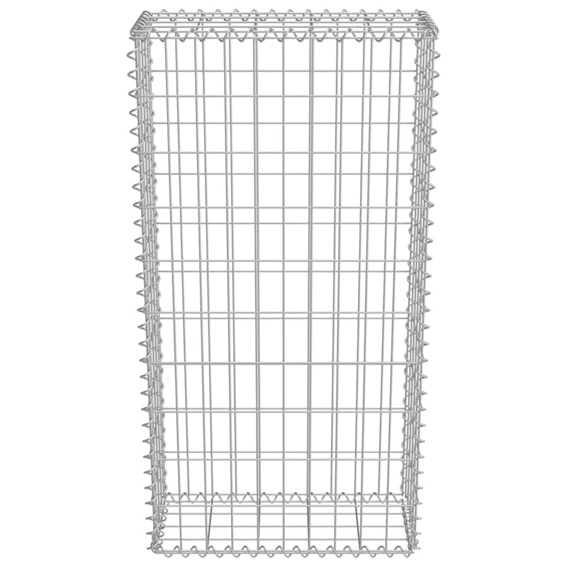 Perete gabion cu capace, 50 x 20 x 100 cm, oțel galvanizat