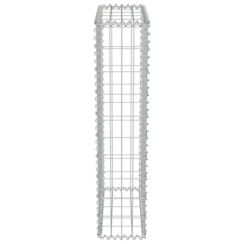 Perete gabion cu capace, 50 x 20 x 100 cm, oțel galvanizat