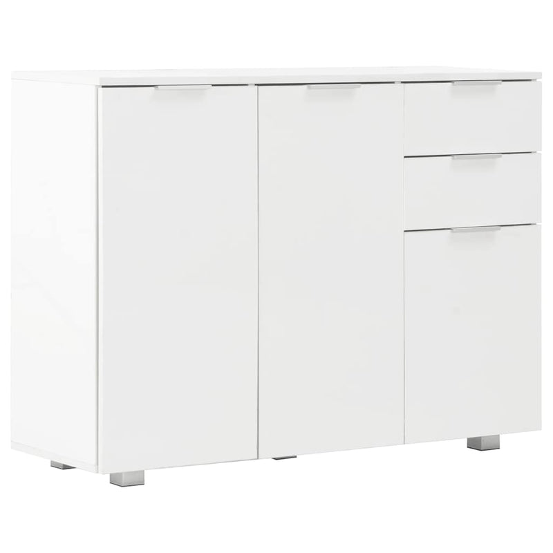 Dulap, alb extralucios, 107x35x80,5 cm