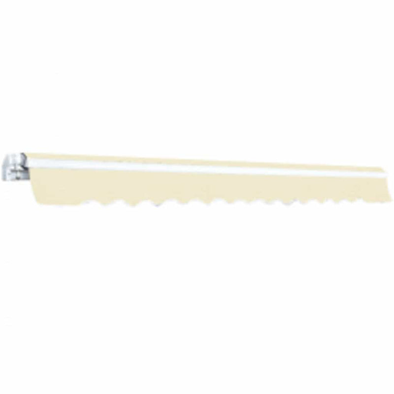 Copertină pliabilă acționată manual, crem, 600 cm