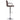 283418 Bar Stool Taupe Fabric