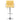 Scaune de bar, 2 buc., galben, material textil