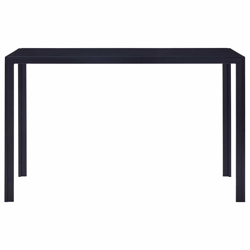 Set mobilier de bucătărie, 7 piese, roșu vin