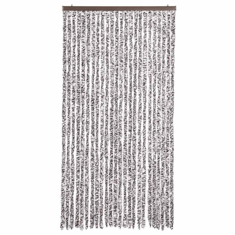 Perdea pentru insecte, maro și bej, 100x220 cm, Chenille