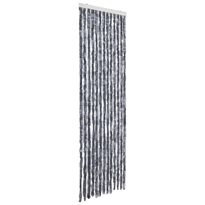 Perdea pentru insecte, argintiu, 56x185 cm, Chenille