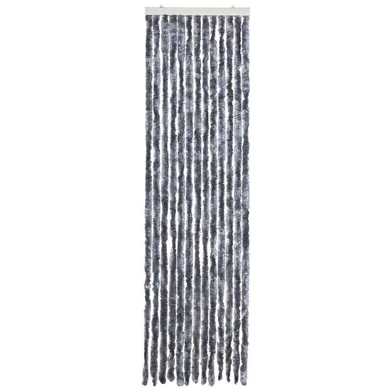 Perdea pentru insecte, argintiu, 56x185 cm, Chenille