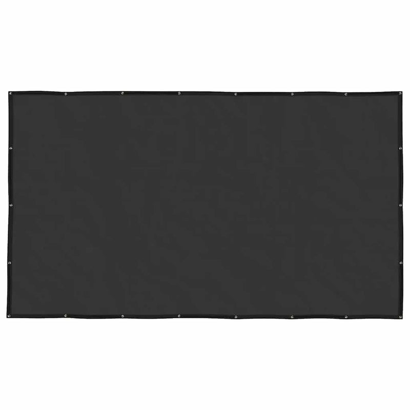 Plasă de remorcă, negru, 2 x 3,5 m, HDPE