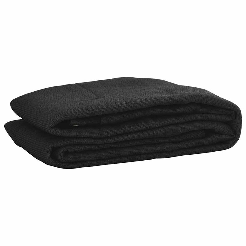 Plasă de remorcă, negru, 2,5 x 3,5 m, HDPE
