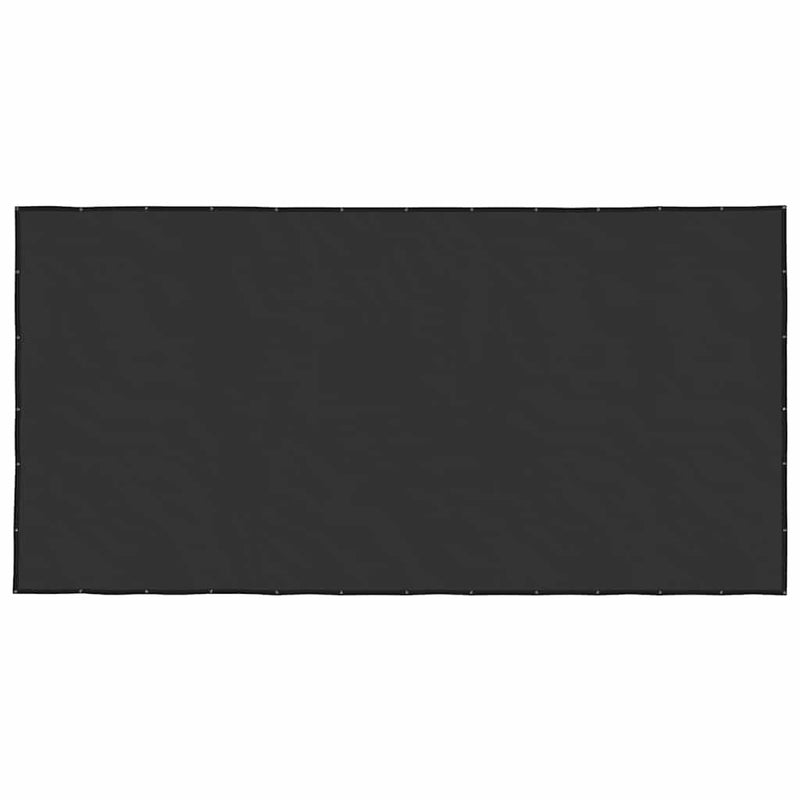 Plasă de container, negru, 3 x 6 m, HDPE