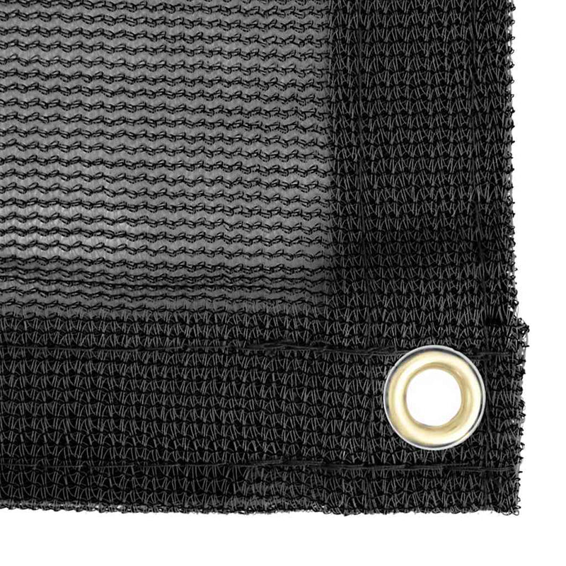 Plasă de container, negru, 3 x 6 m, HDPE