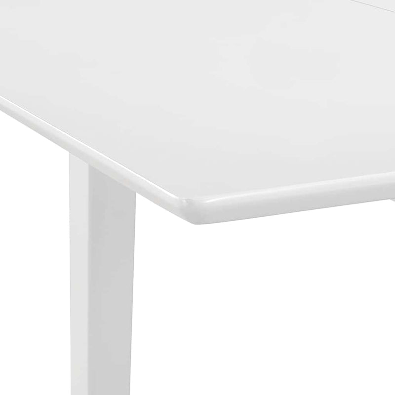 Set mobilier de bucătărie, 5 piese, alb, MDF