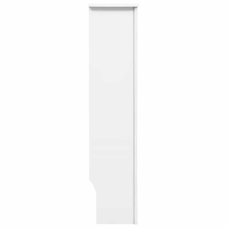 Mască pentru calorifer, MDF, 172x19x81,5 cm, alb