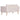 Set de canapele, 2 piese, crem, material textil