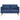 Set de canapele, 2 piese, albastru, material textil