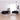 Set canapele, 2 piese, negru, material textil