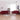 Set de canapele, 2 piese, bordo, material textil