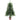 Brad de Crăciun artificial, ace cu aspect natural, 65 cm, verde