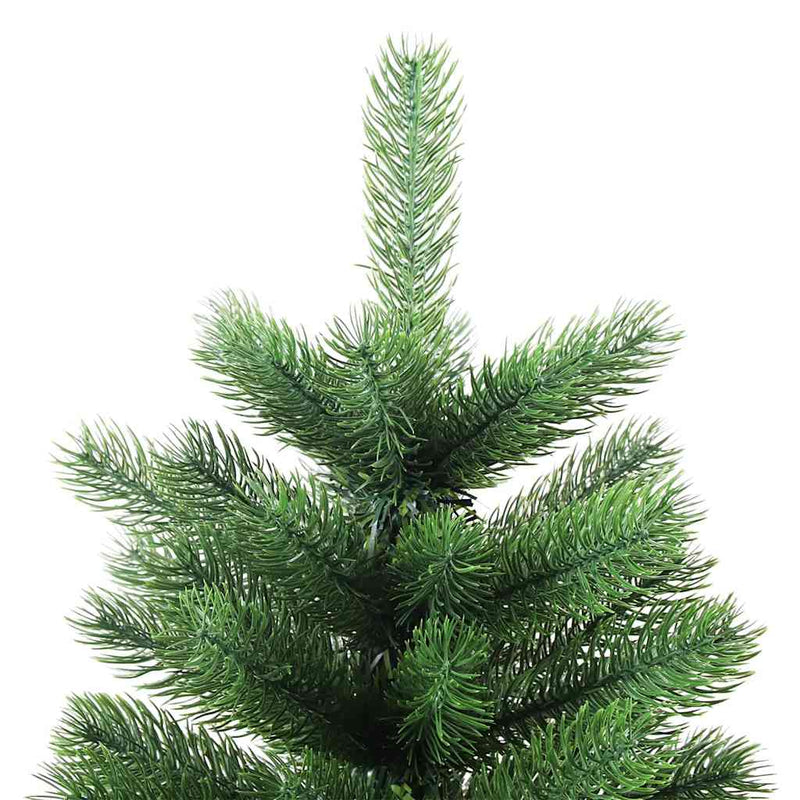 Brad de Crăciun artificial, ace cu aspect natural, 90 cm, verde