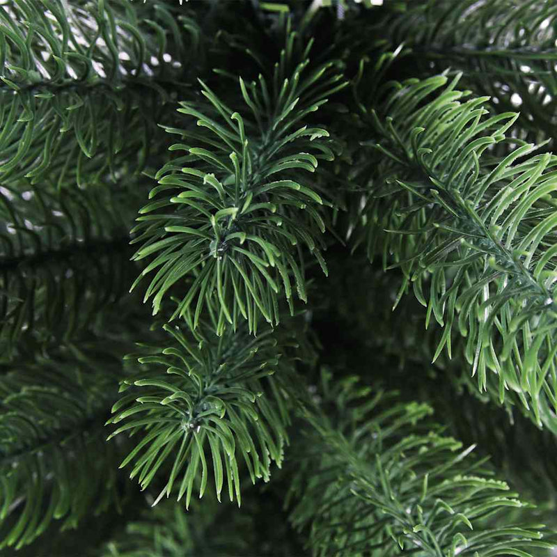 Brad de Crăciun artificial, ace cu aspect natural, 90 cm, verde