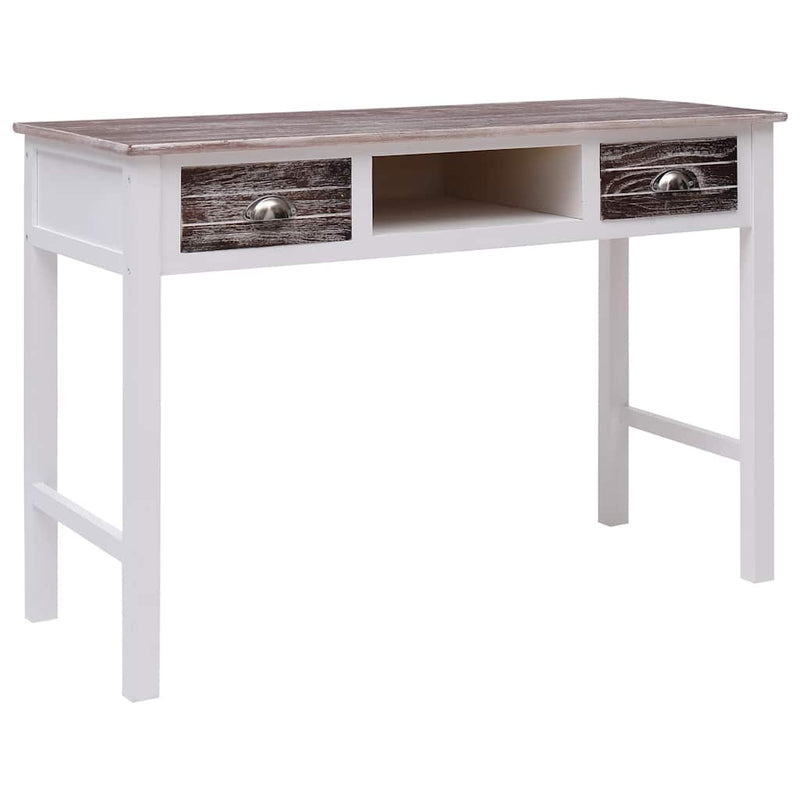 Birou de scris, maro, 110 x 45 x 76 cm, lemn