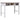 Birou de scris, maro, 110 x 45 x 76 cm, lemn