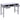 Birou de scris, gri, 110 x 45 x 76 cm, lemn