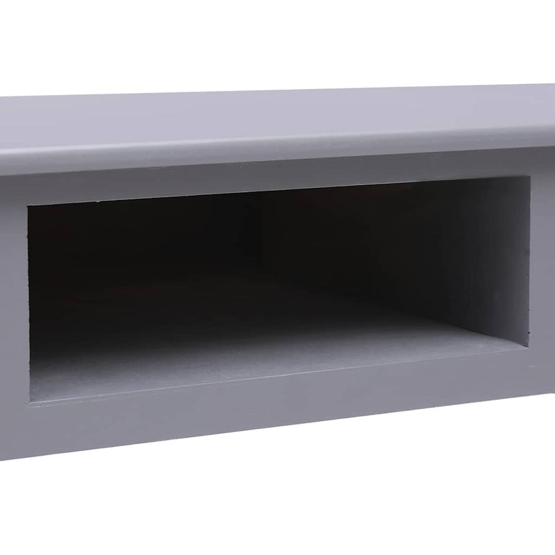Birou de scris, gri, 110 x 45 x 76 cm, lemn