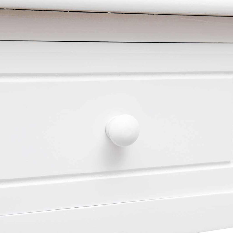 Birou de scris, alb, 110 x 45 x 76 cm, lemn
