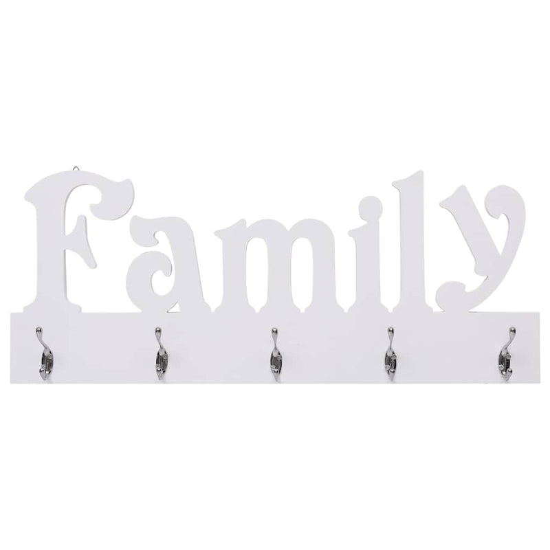 Cuier de perete FAMILY, 74 x 29,5 cm