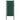 Poartă de gard din PVC și oțel, verde, 100x124 cm