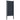Poartă de gard din PVC și oțel, 100x204 cm, antracit