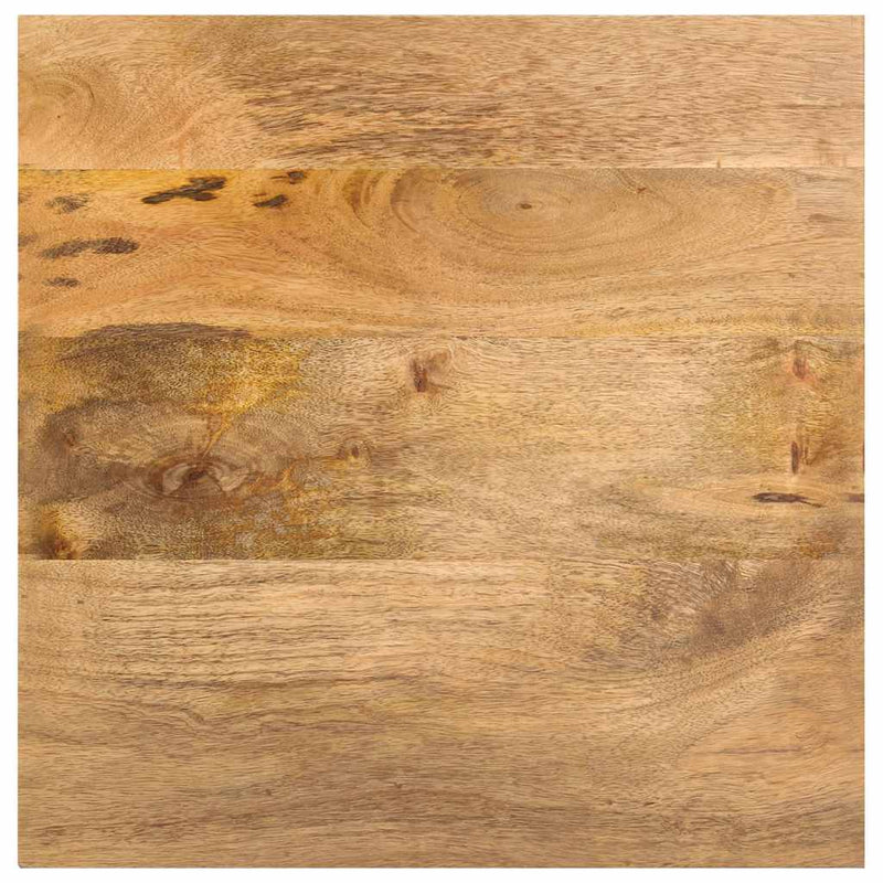Masă laterală, 43x43x40 cm, lemn masiv de mango