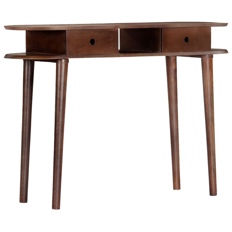 Masă consolă 110x35x76 cm lemn masiv de salcâm