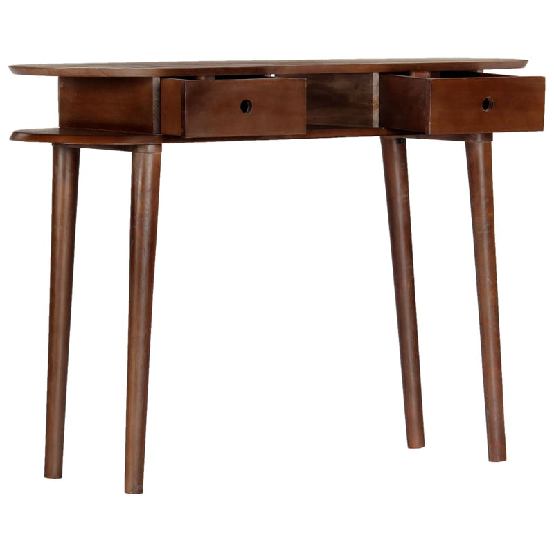 Masă consolă 110x35x76 cm lemn masiv de salcâm