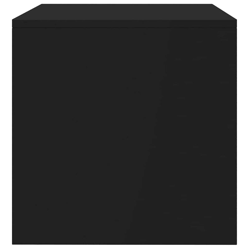 Dulap TV, negru, 100x40x40 cm, lemn prelucrat