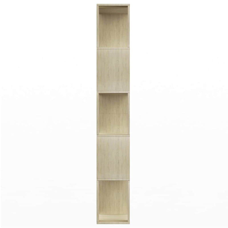 Bibliotecă/Separator, stejar sonoma 80x24x159 cm lemn prelucrat