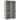 Bibliotecă/Dulap, gri beton, 50x25x80 cm, lemn prelucrat