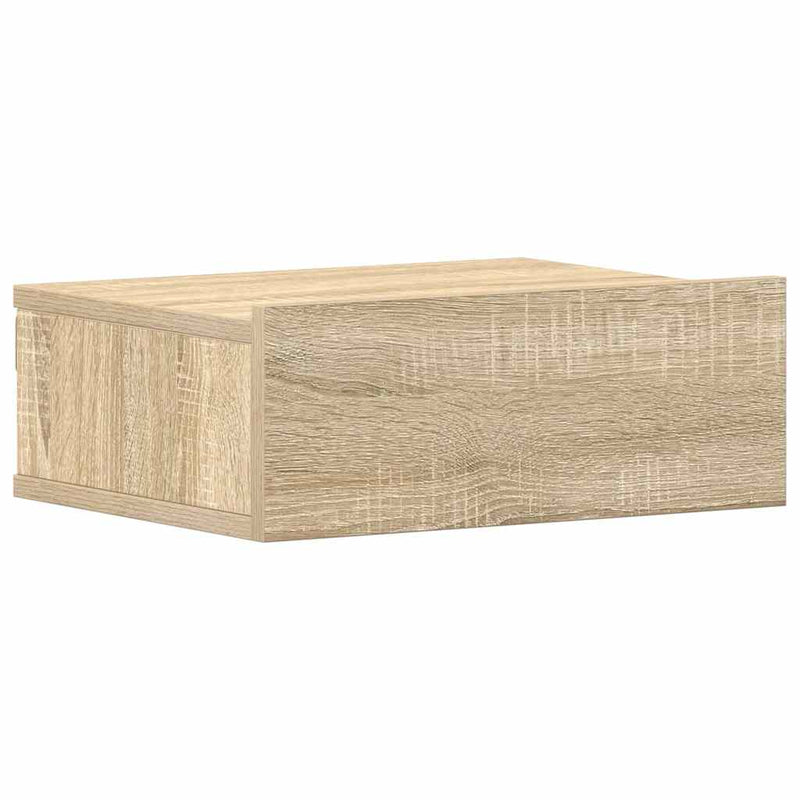 Noptiere suspendate, 2 buc., stejar sonoma, 40x30x15 cm