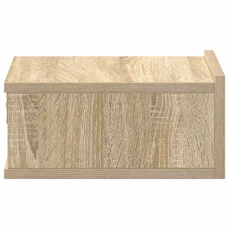 Noptiere suspendate, 2 buc., stejar sonoma, 40x30x15 cm