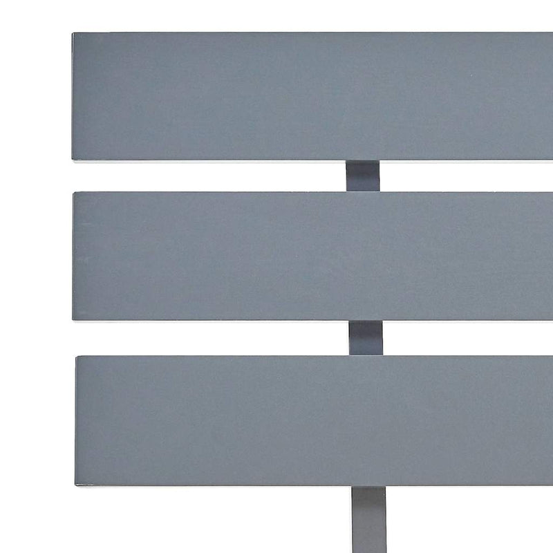 Cadru de pat, gri, 180 x 200 cm, lemn masiv de pin