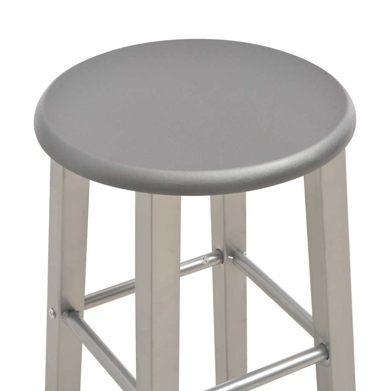 Scaune de bar, 2 buc., antracit, MDF