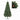 Brad de Crăciun artificial cu conuri de pin, verde, 210 cm