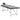 Masă de masaj cu 4 zone, cadru aluminiu, antracit, 186 x 68 cm