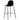 Scaune de bar, 2 buc., negru, material textil