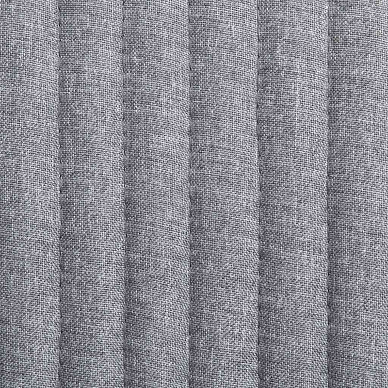 Scaune de bucătărie pivotante, 4 buc., gri deschis, textil